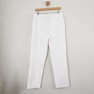 NEW Ted Baker White Vveria Relaxed Side Trim Drawstring Jogger Pant